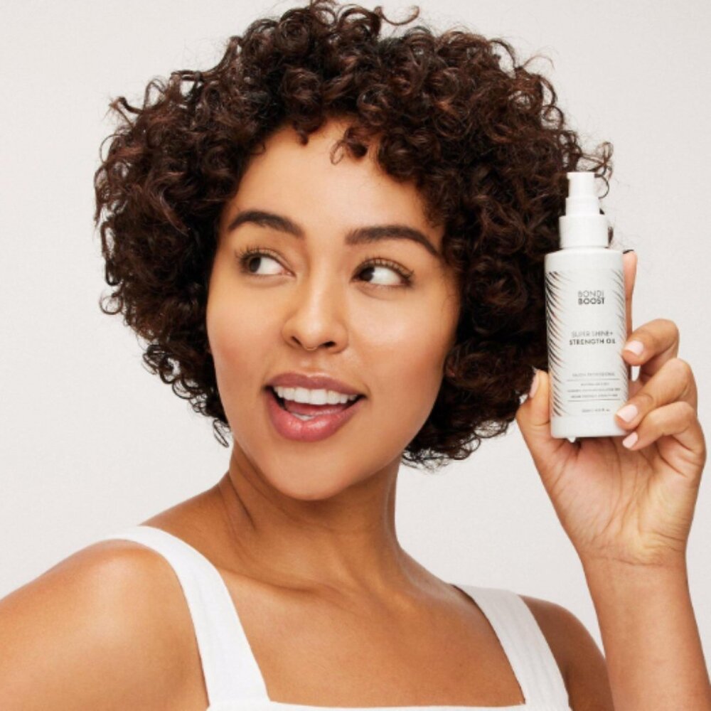 ❣️2/$36 BONDIBOOST Super Shine + Strength Oil Full Sz $33.00 *damaged read desc